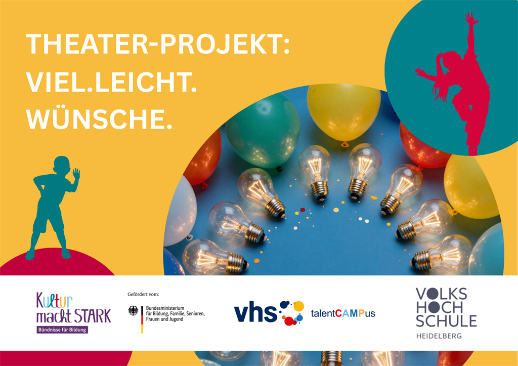 Webplakat zur Veranstaltung Theaterprojekt für Kinder 